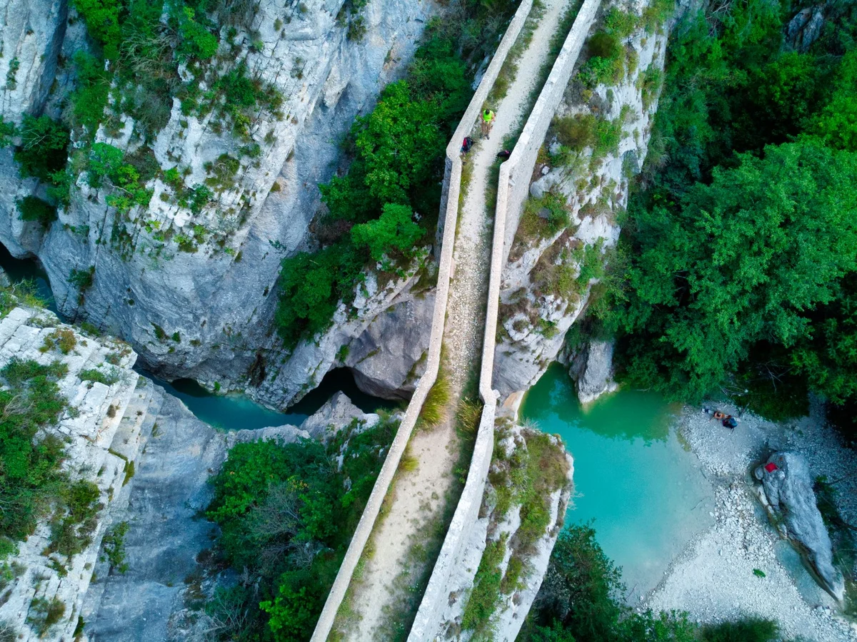 Tolmin Gorges view 2