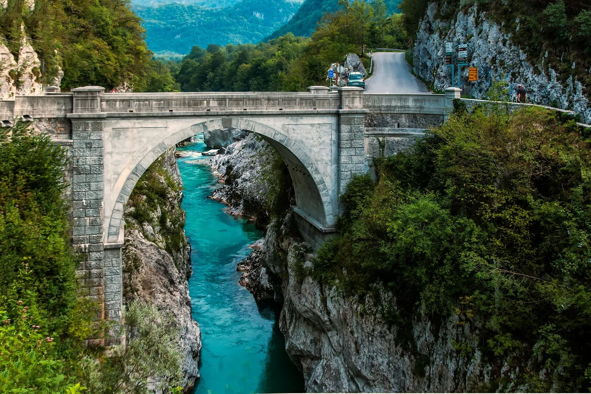 Tolmin Gorges feature