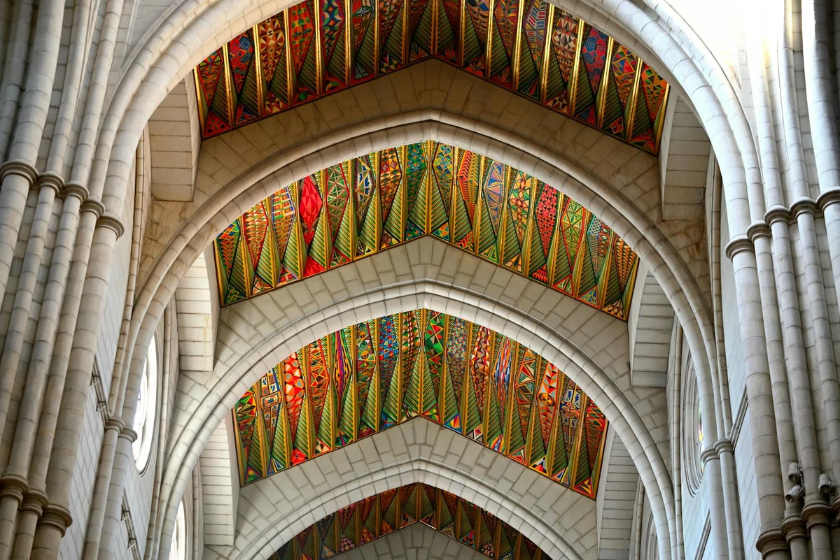 Almudena Cathedral view 1