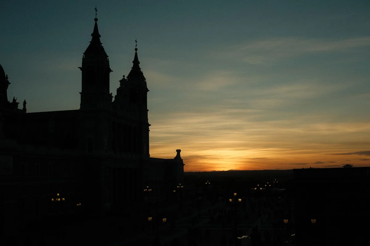 Almudena Cathedral view 1
