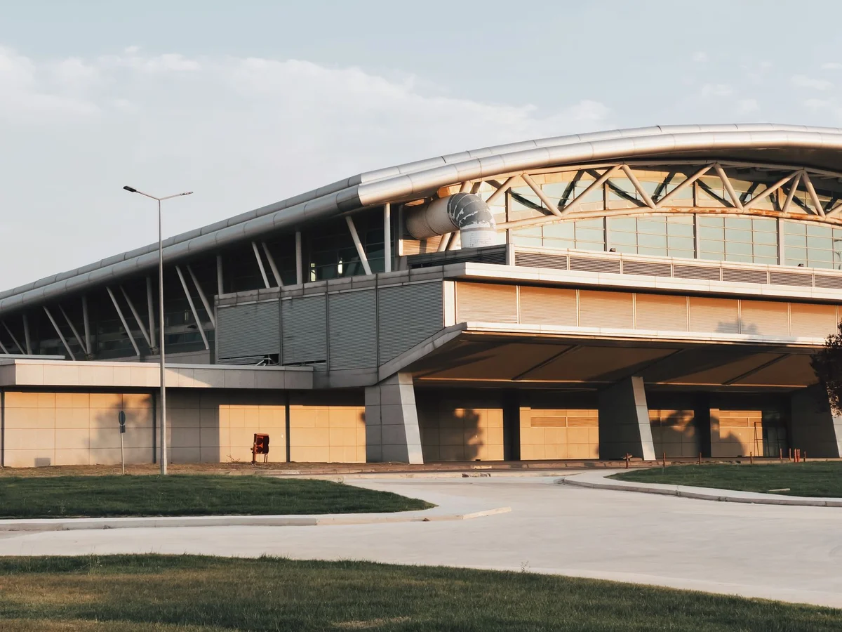 Barcelona El Prat Airport view 2