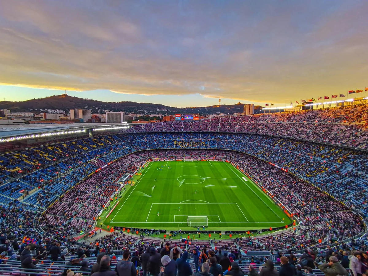 Camp Nou view 1