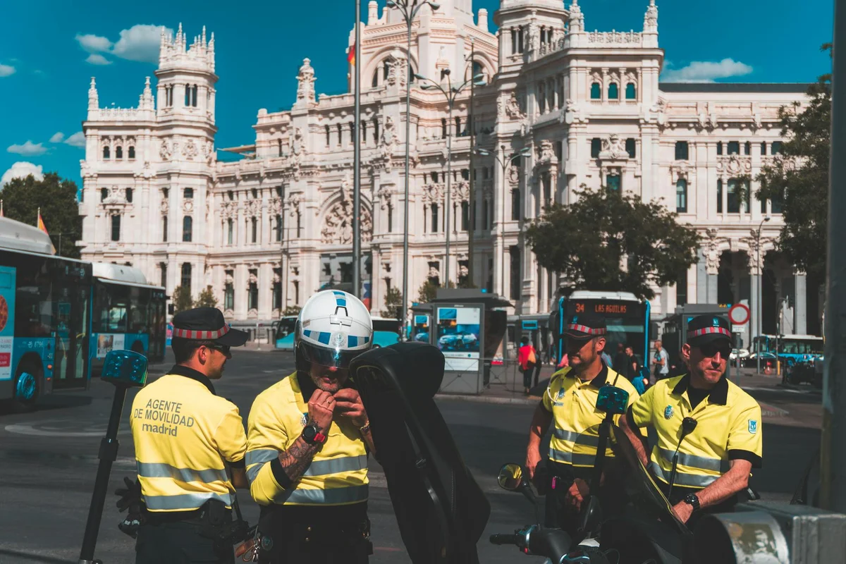 Plaza de Cibeles view 1