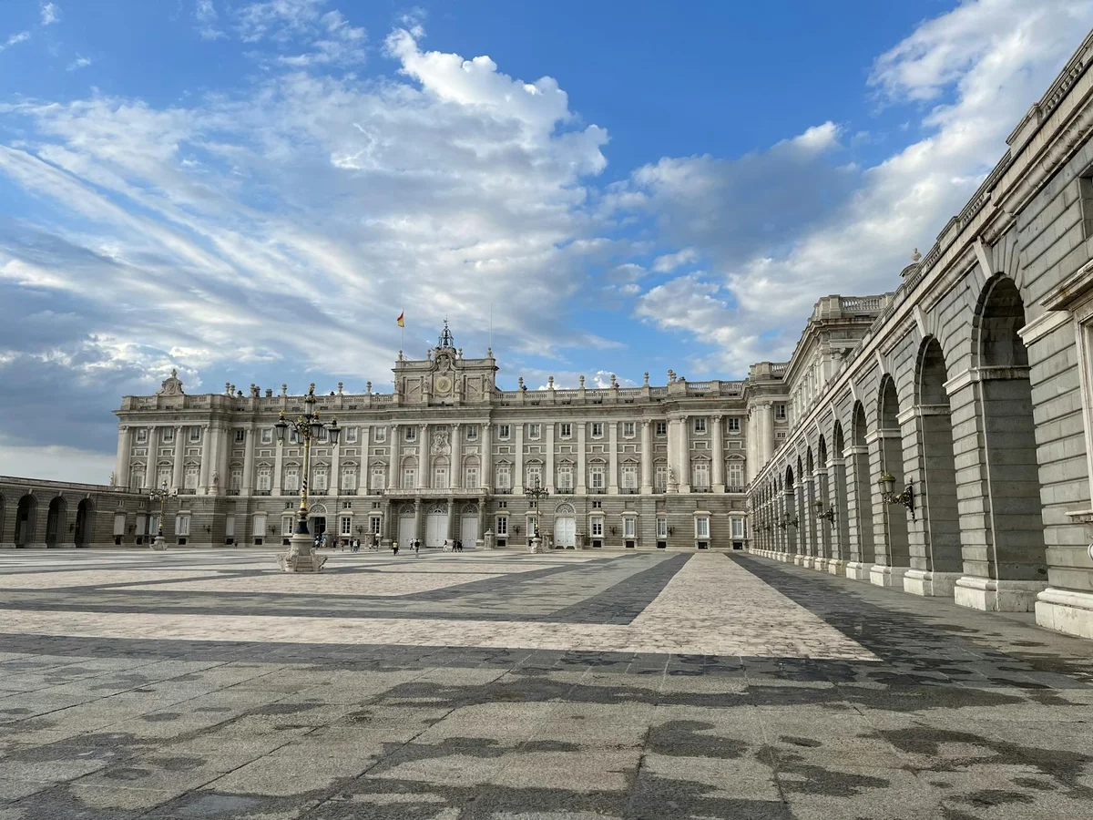 Royal Palace of Madrid view 2