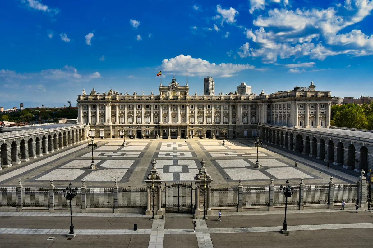 Royal Palace of Madrid view 1