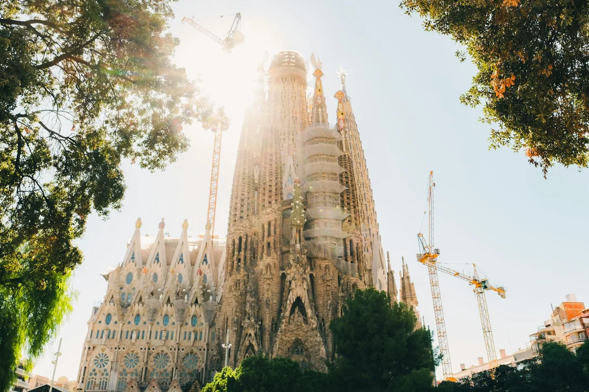 Sagrada Família view 2