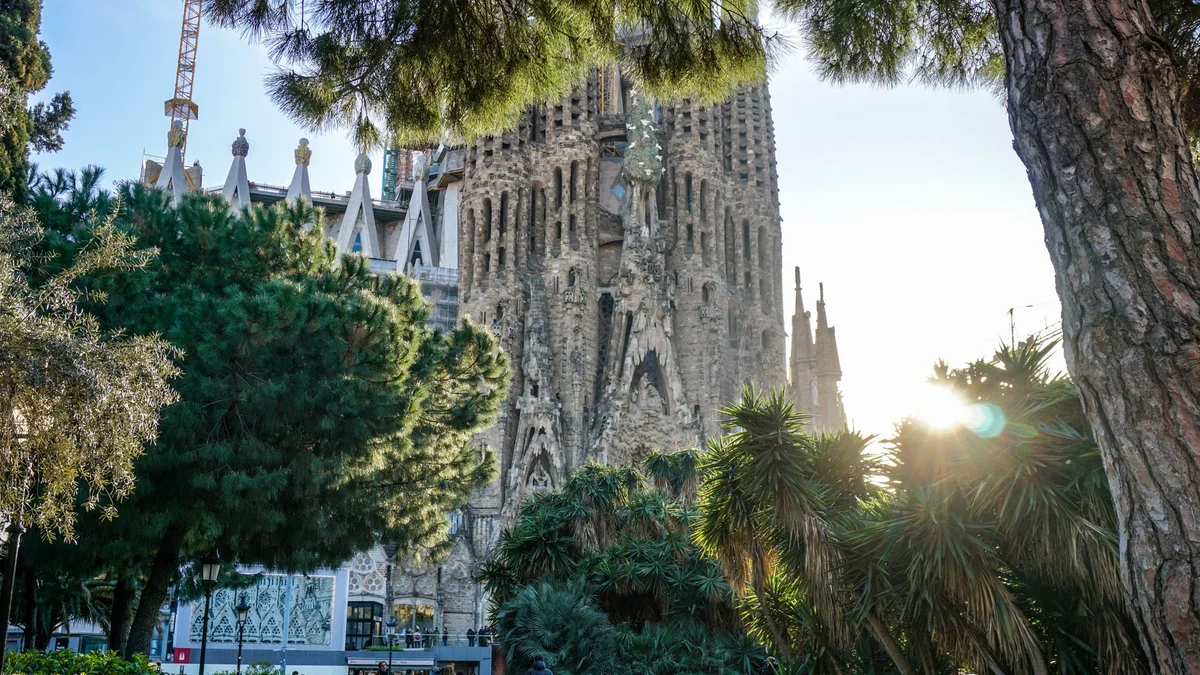 Sagrada Família view 1