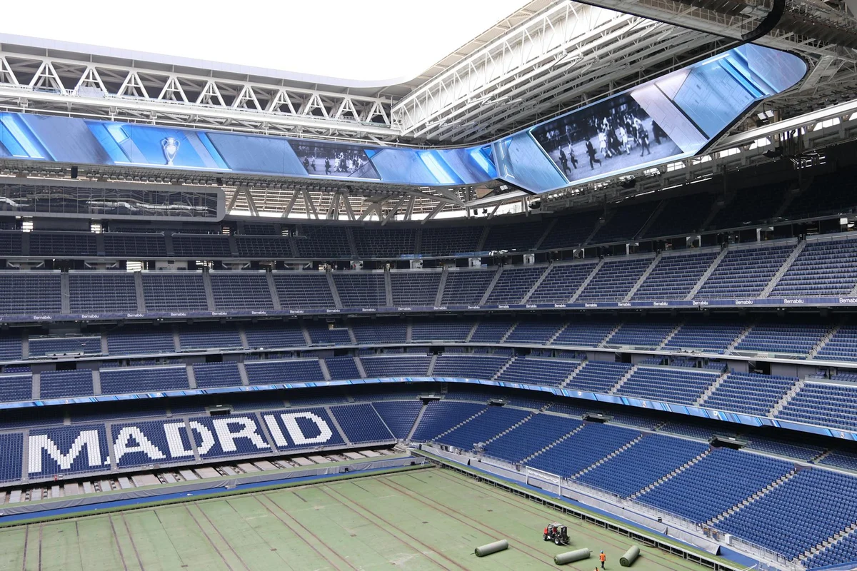 Santiago Bernabeu Stadium view 1