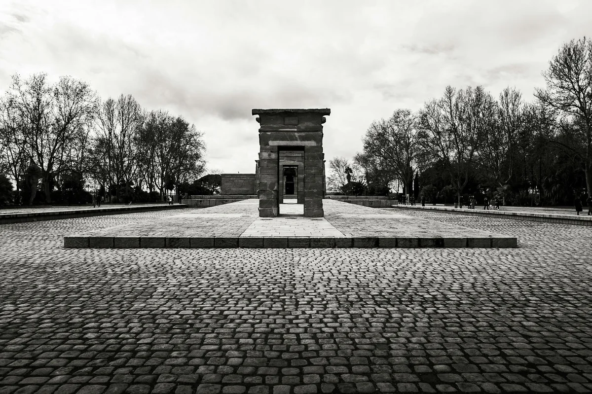 Templo de Debod view 2