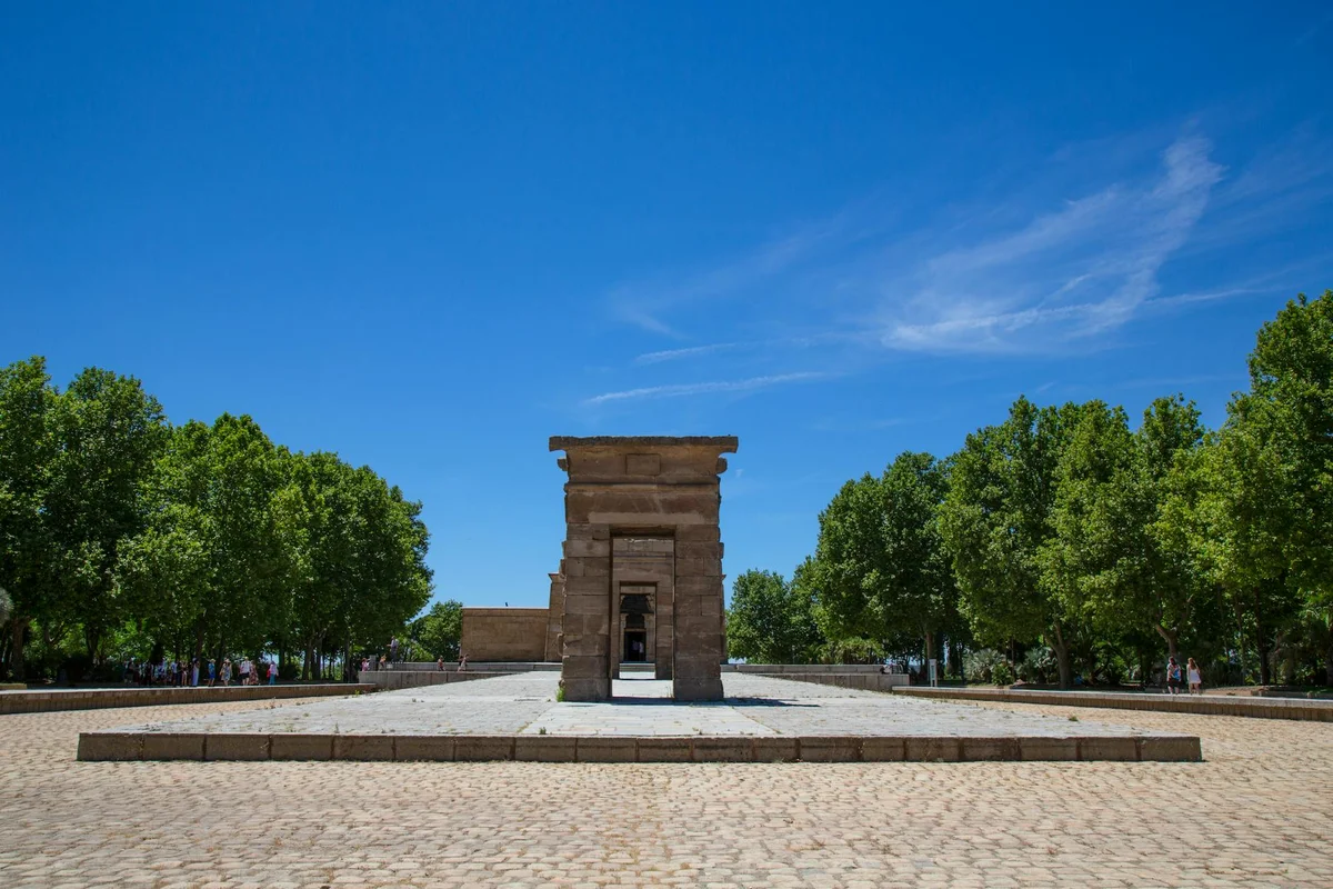 Templo de Debod view 1