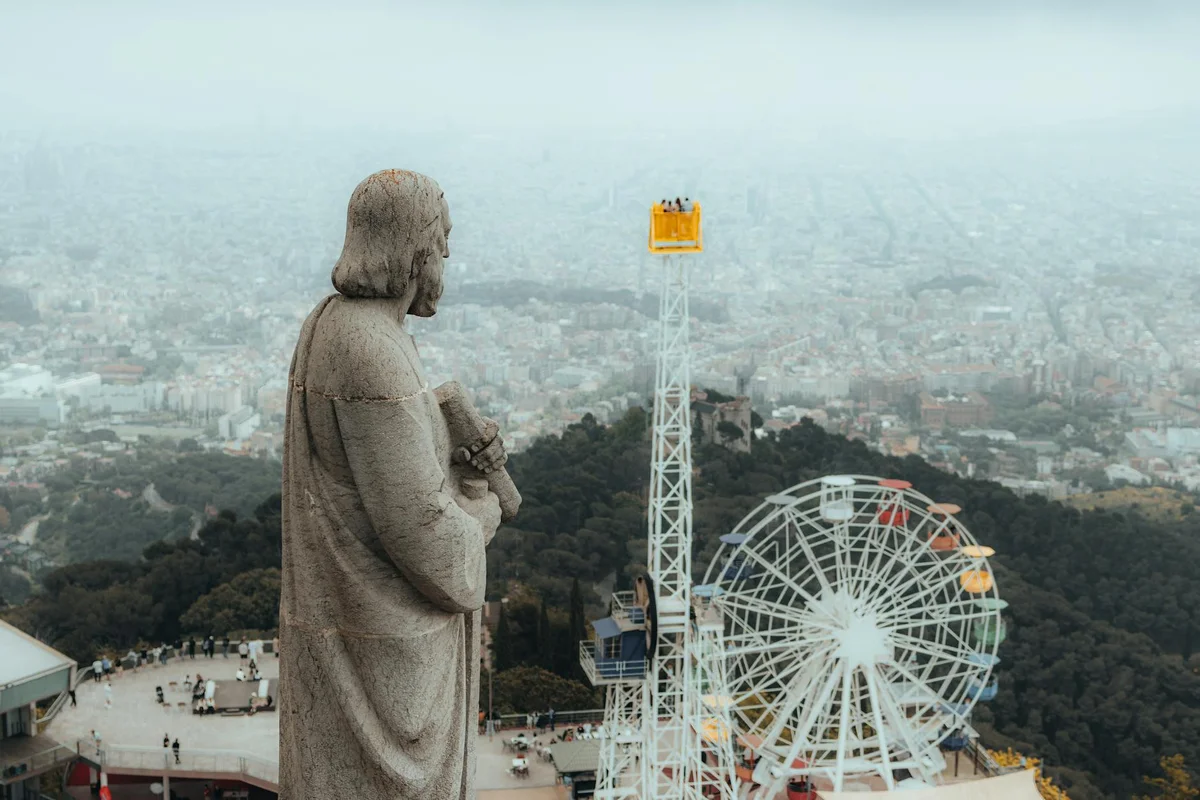 Tibidabo view 2