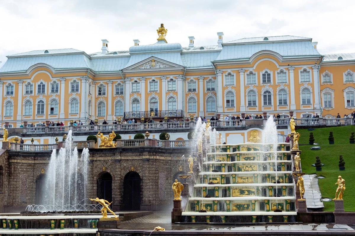 Drottningholm Palace Gardens view 1