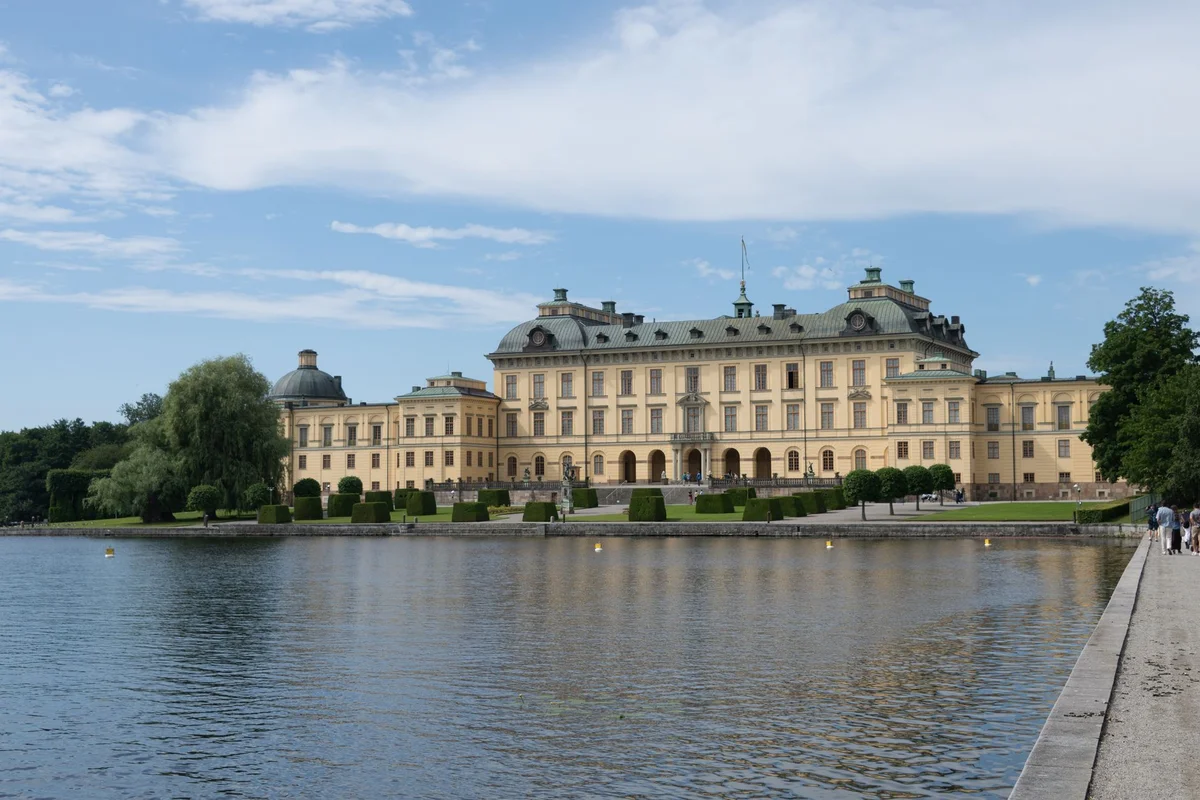 Drottningholm Palace Park view 2