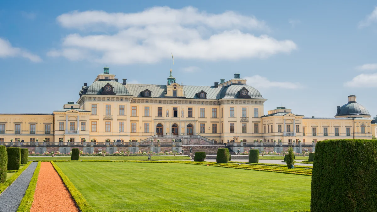 Drottningholm Palace view 1