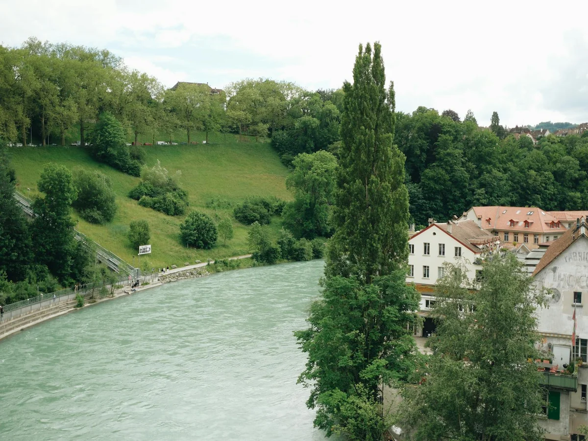 Aare River view 1