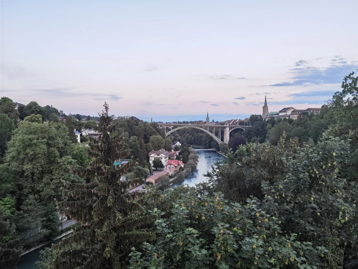 Aare River Promenade view 2