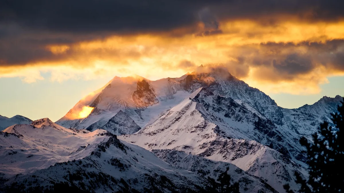 Aletsch Glacier view 2