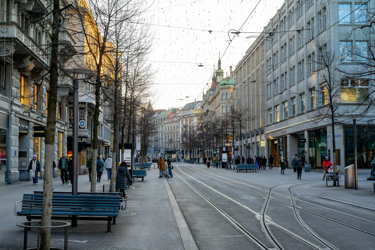 Bahnhofstrasse view 1