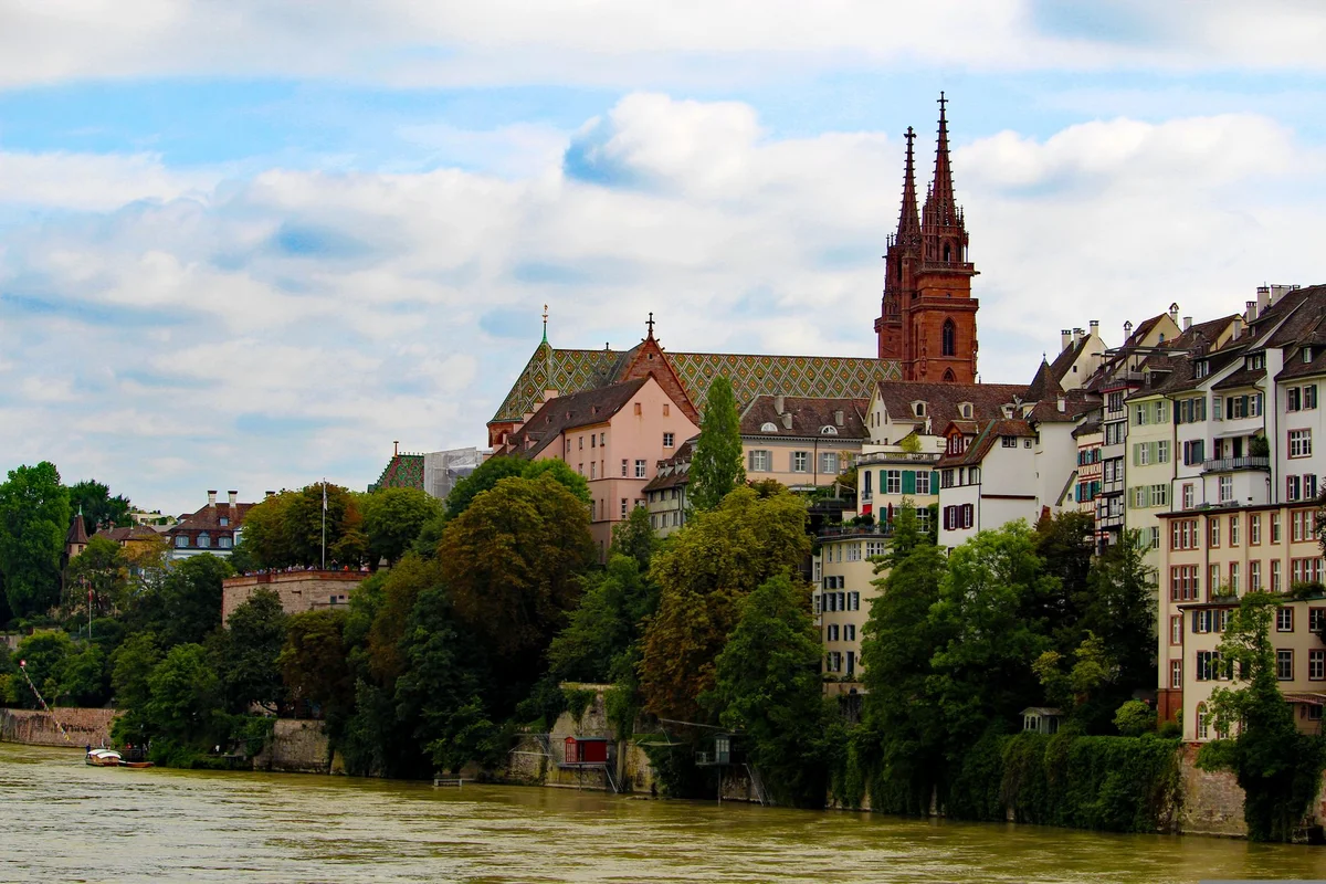 Basel Münster Ferry view 1
