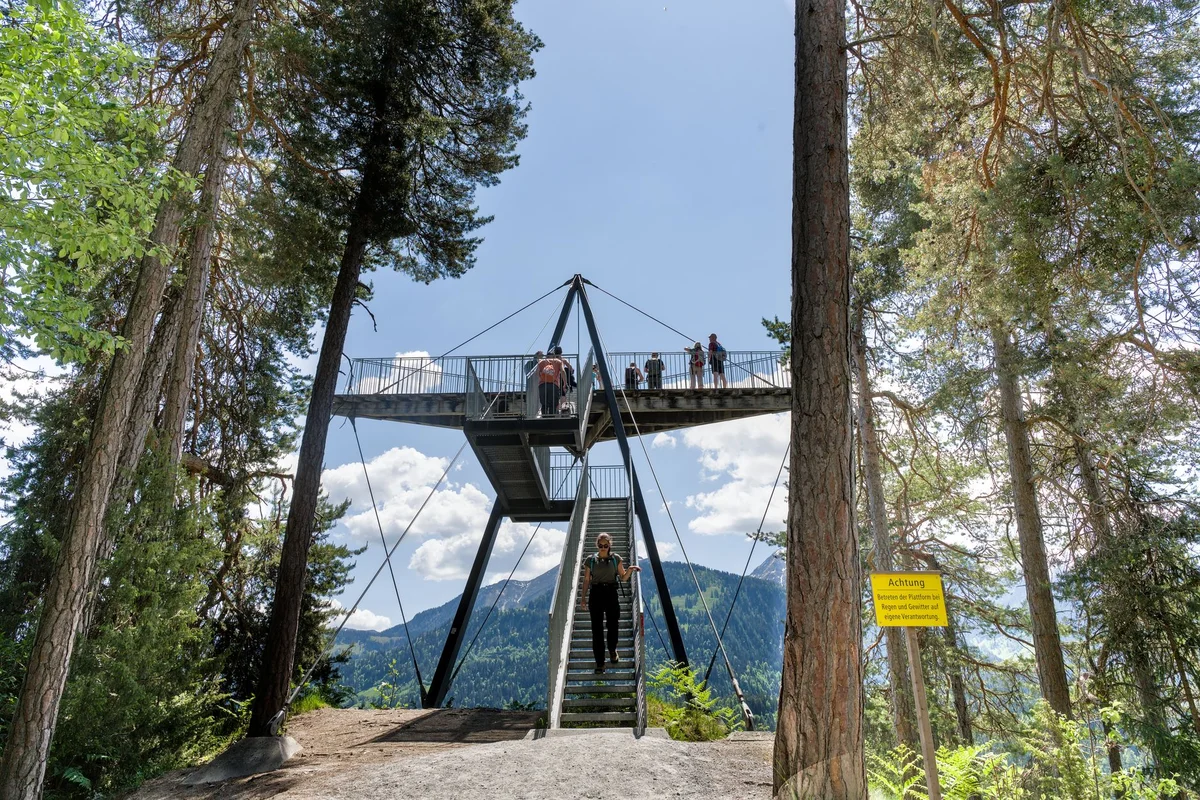 Harder Kulm Panorama Trail view 1