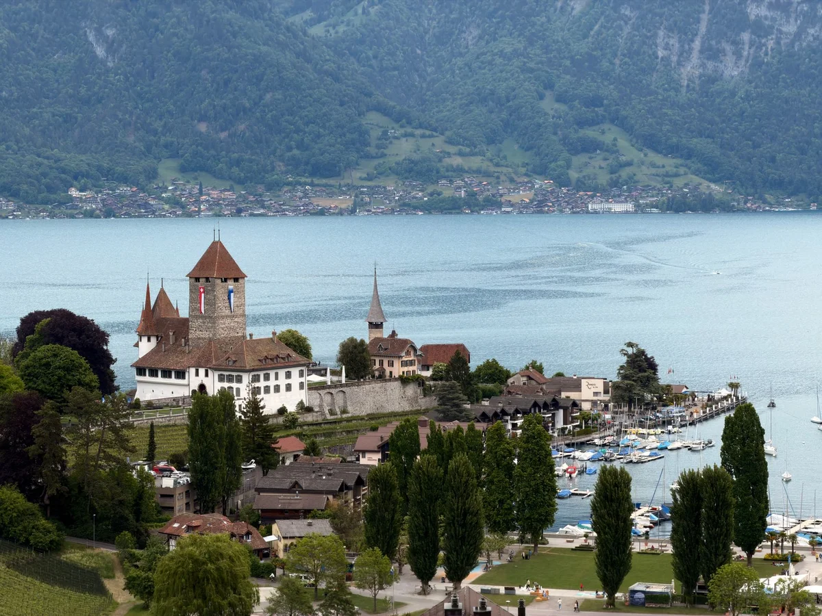 Lake Thun view 1