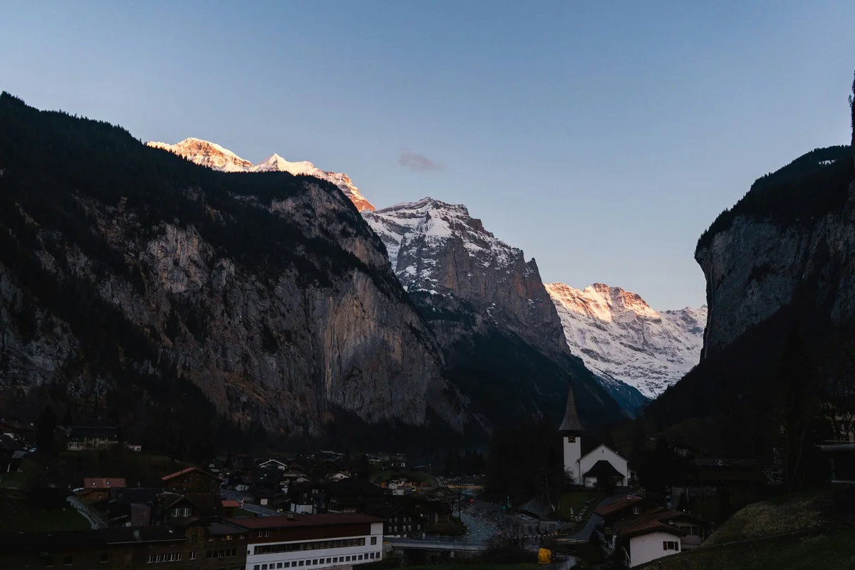 Unterseen Old Town view 2