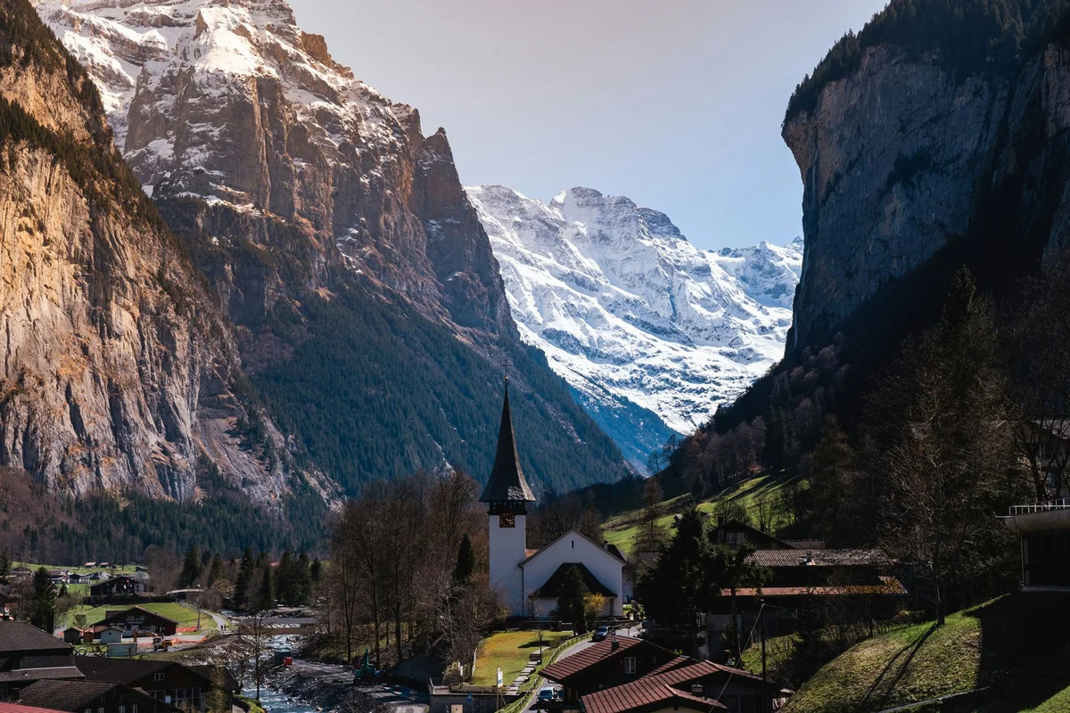 Unterseen Old Town view 1