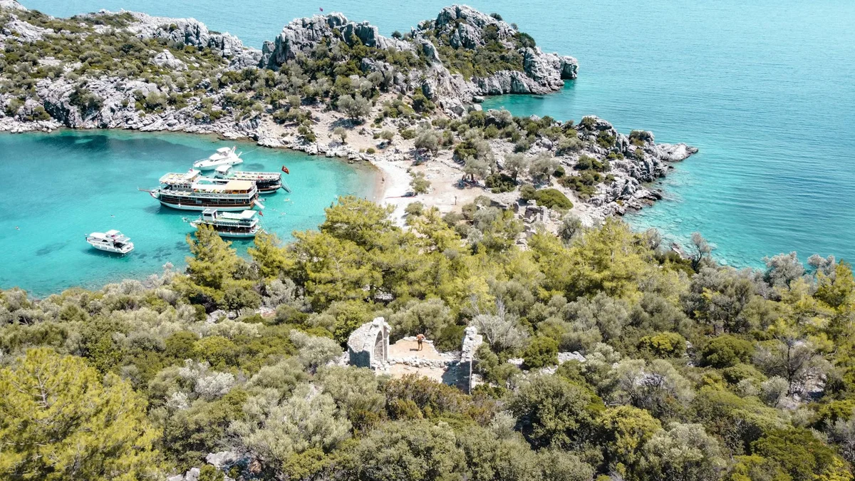 Darbogaz Bay view 1