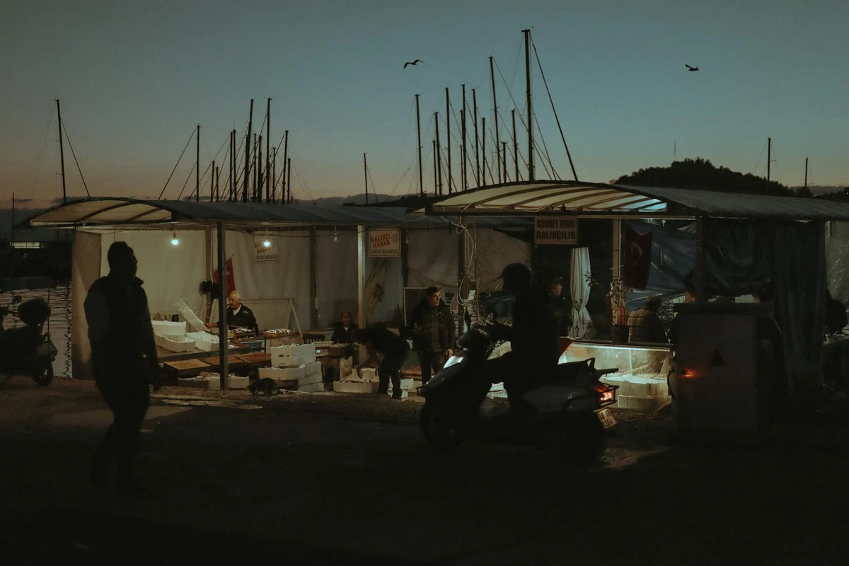 Fethiye Fish Market view 2