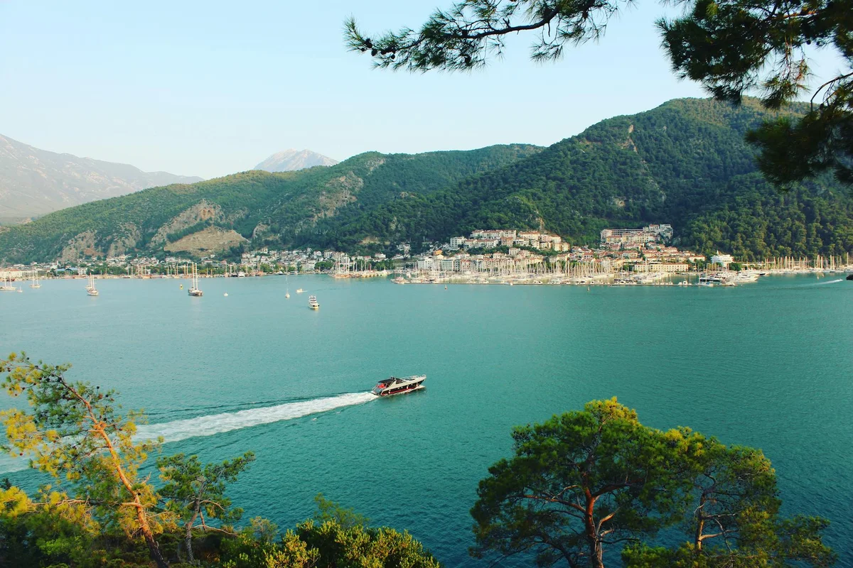 Fethiye Marina view 1