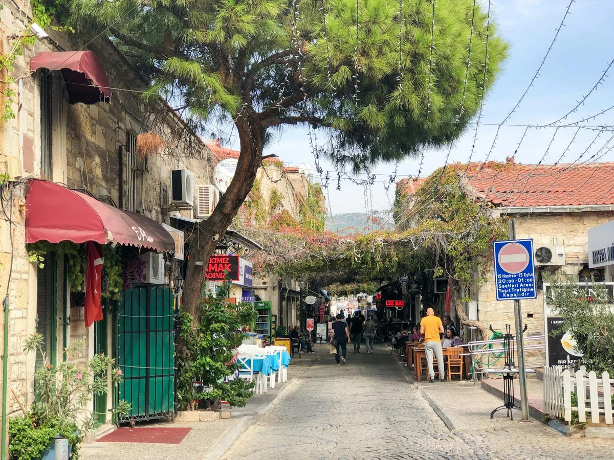 Eski Foça Old Town view 1