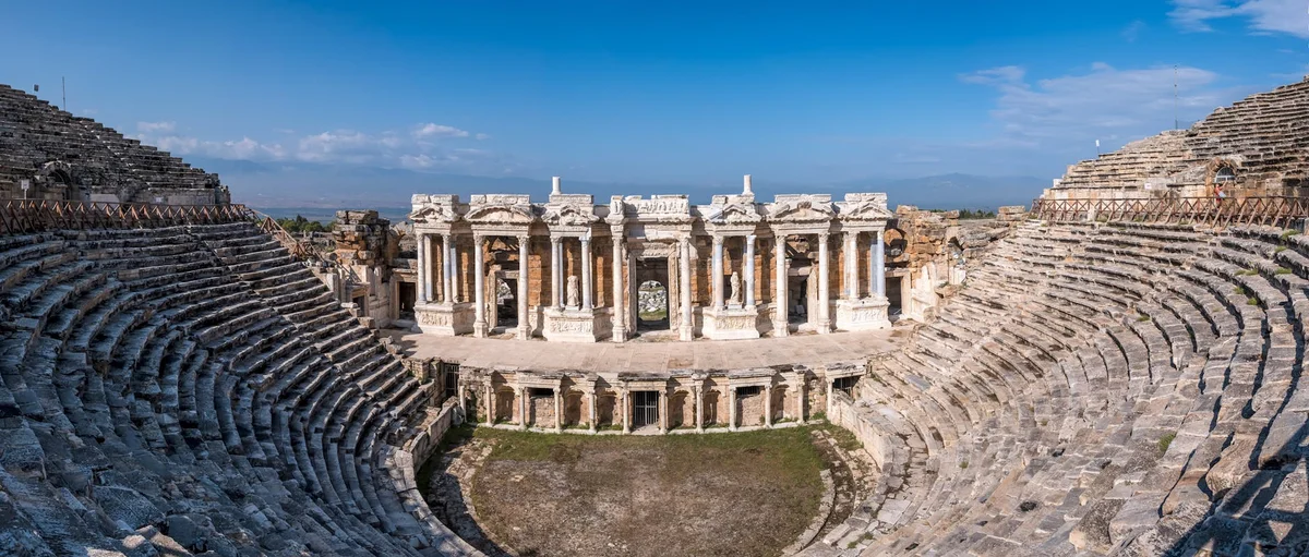 Hierapolis-Pamukkale view 2