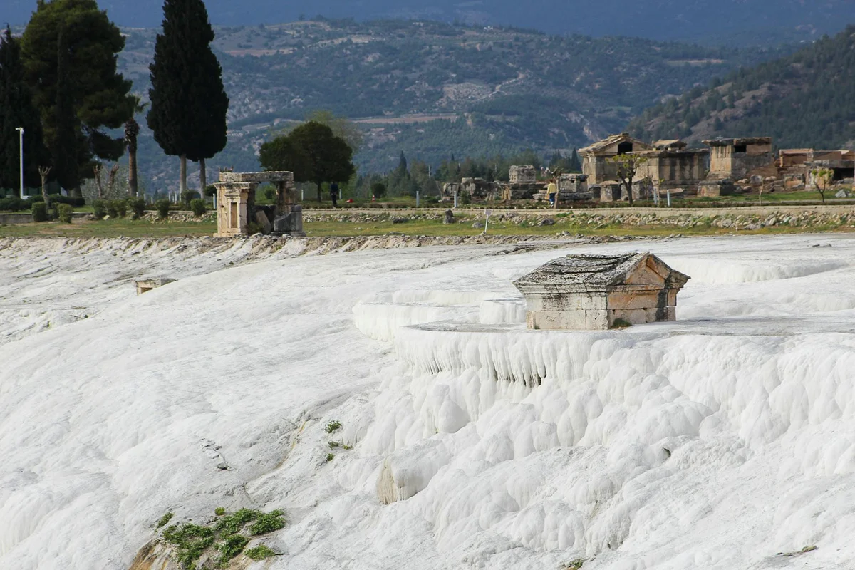 Pamukkale Travertines view 2
