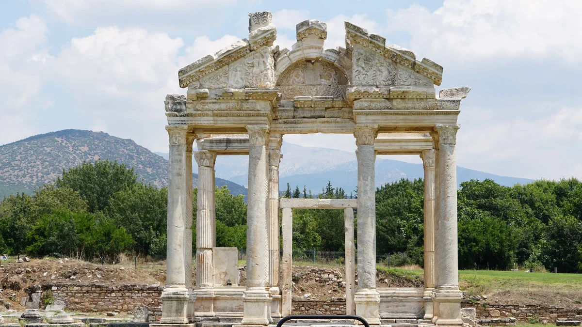 Aphrodisias Stadium view 1