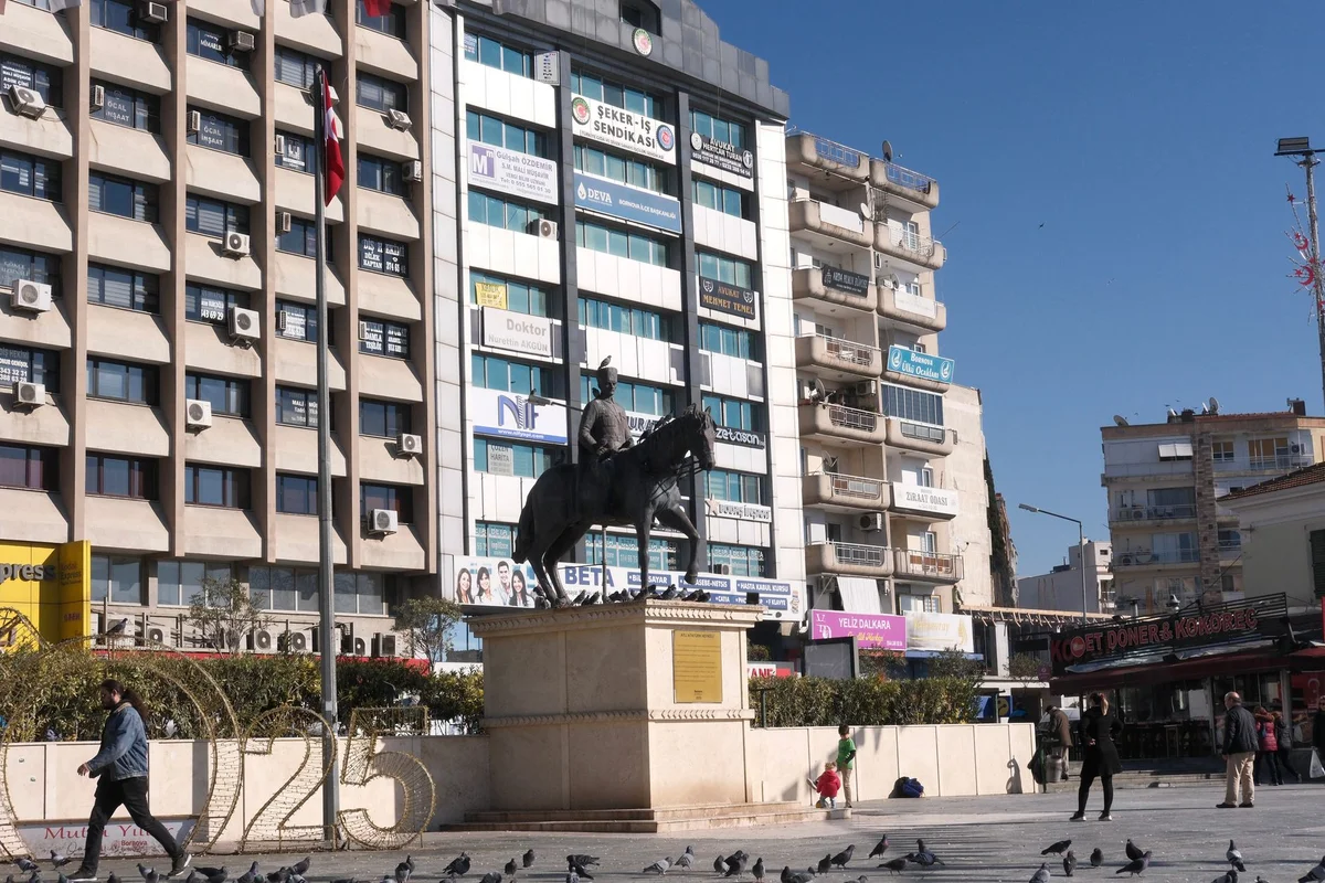 Bayramyeri Square view 1