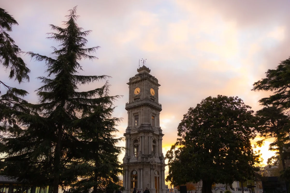 Dolmabahçe Palace view 1