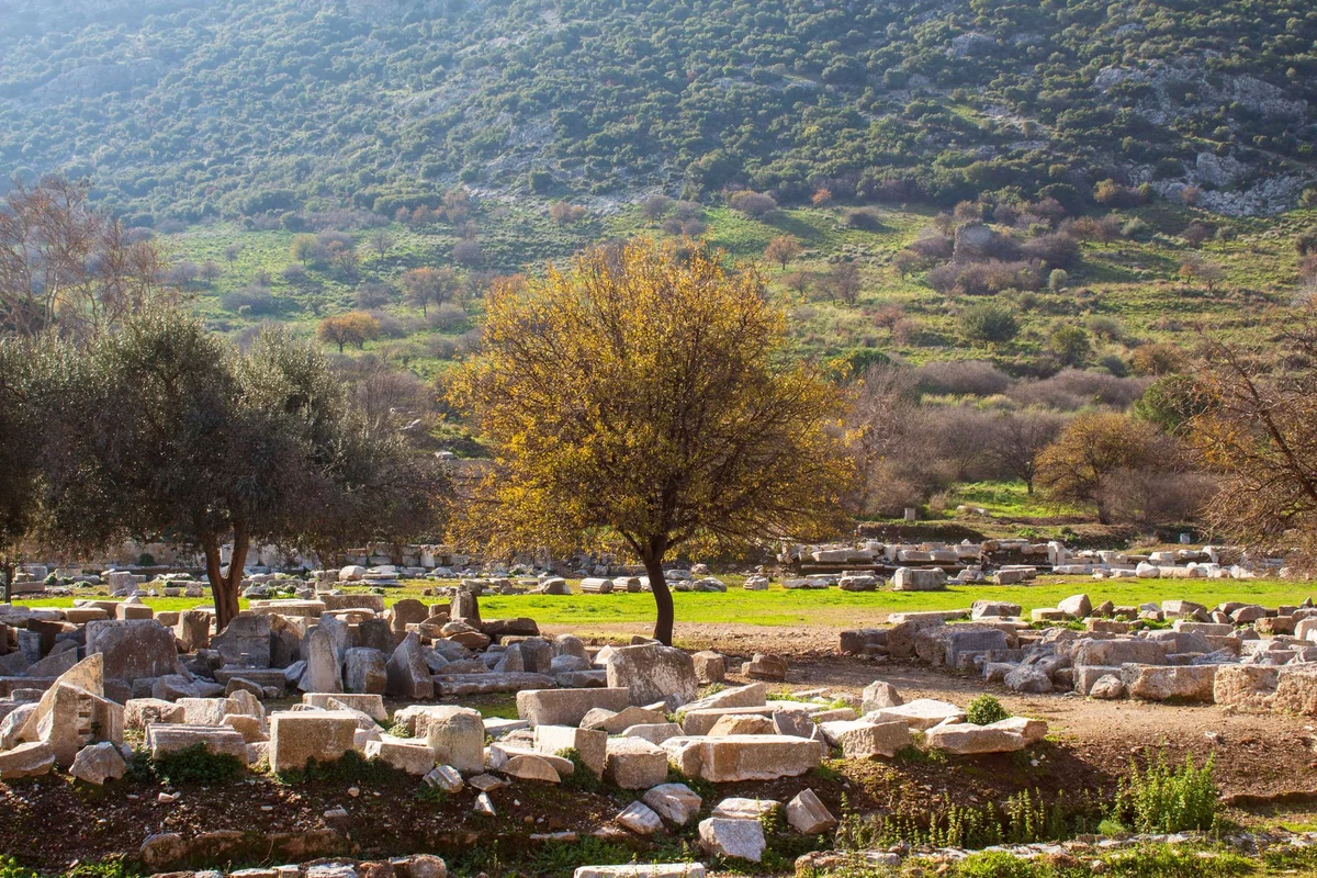 Klazomenai Ancient City view 1