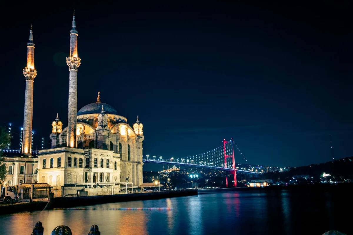 Ortakoy Mosque feature