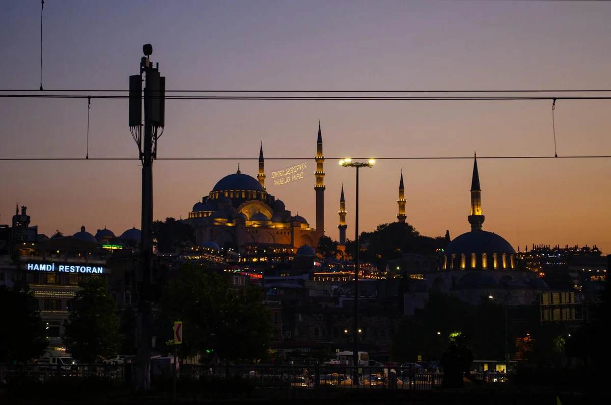 Süleymaniye Mosque view 2