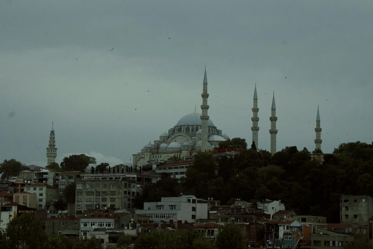 Süleymaniye Mosque view 1
