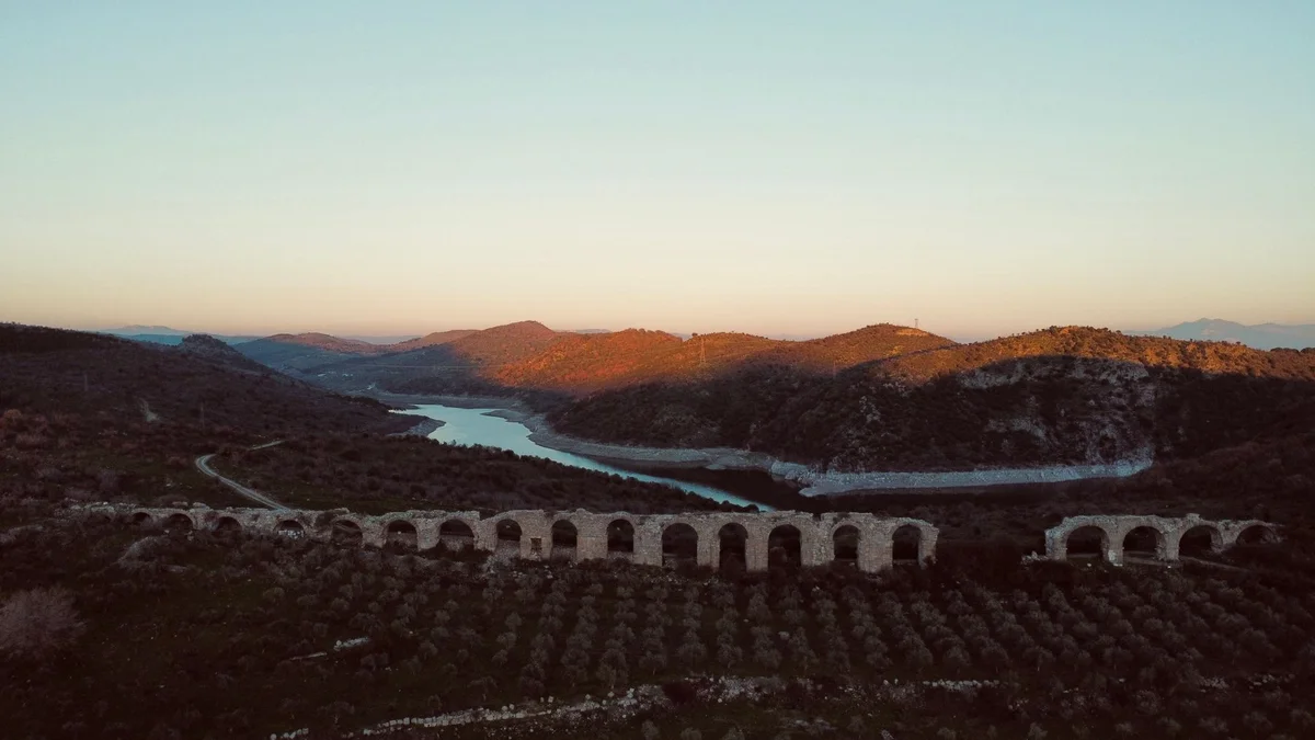 Valens Aqueduct view 1