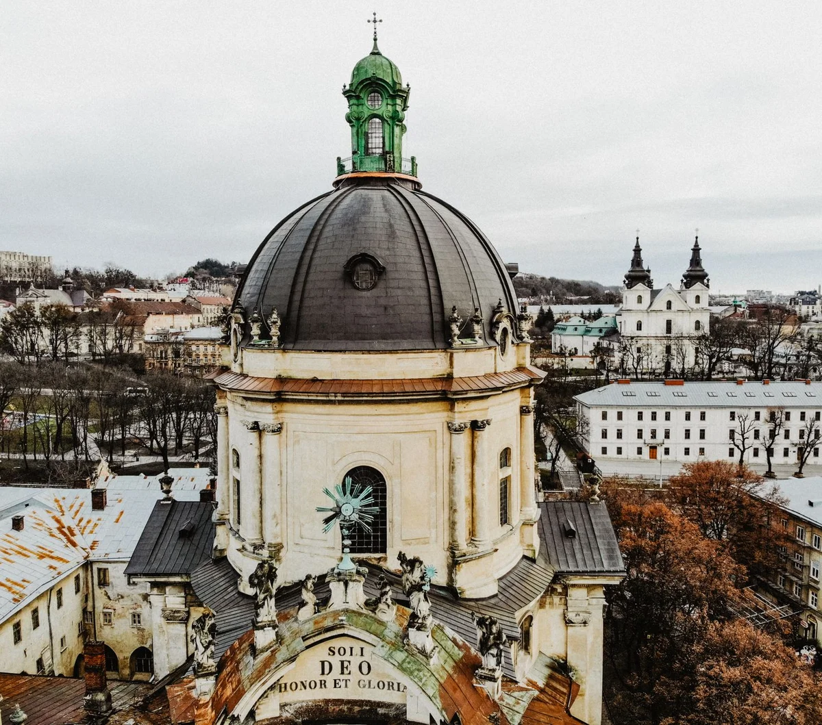 Lviv City Hall Tower view 2