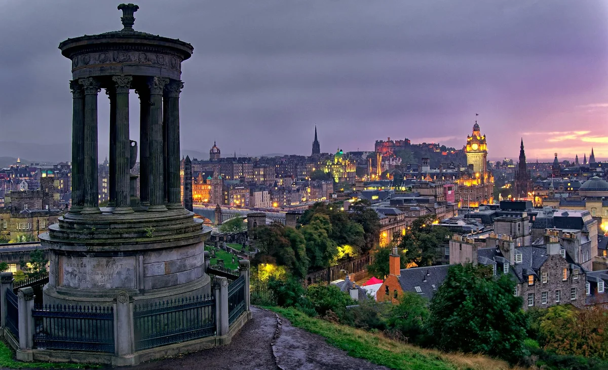 Calton Hill view 2