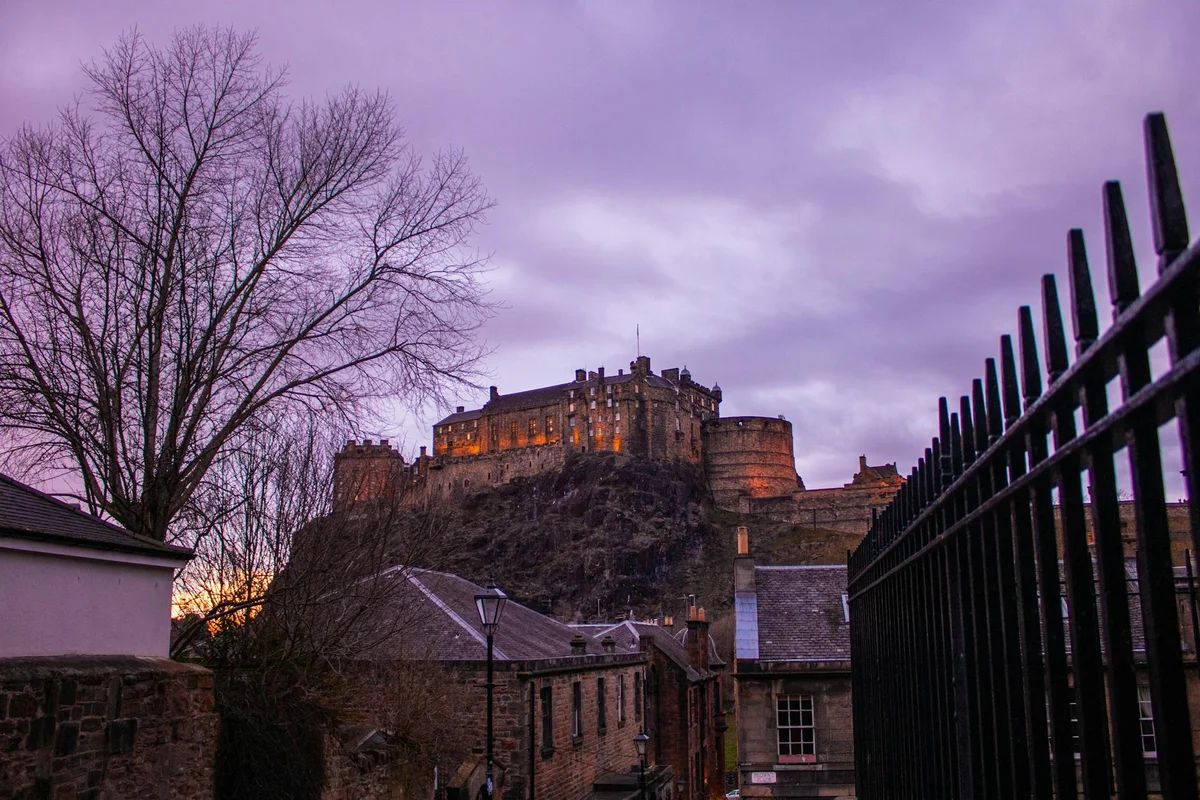Edinburgh Castle view 2