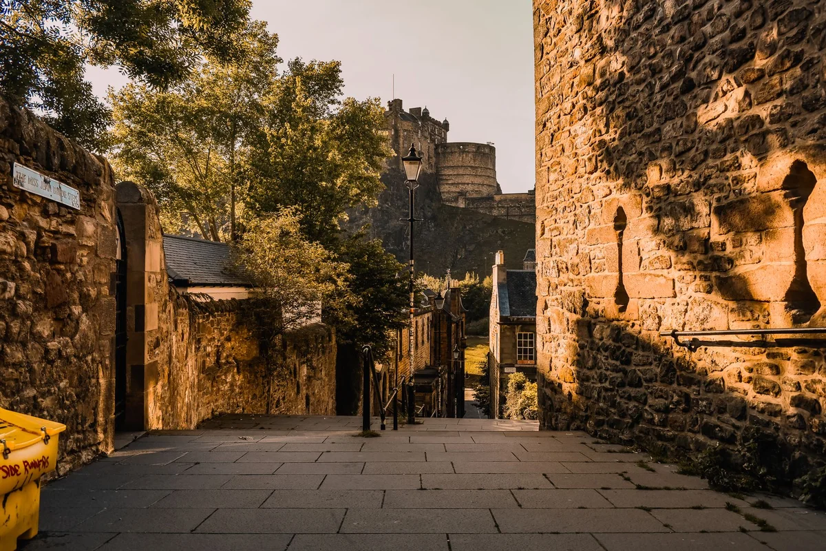 Edinburgh Castle view 2