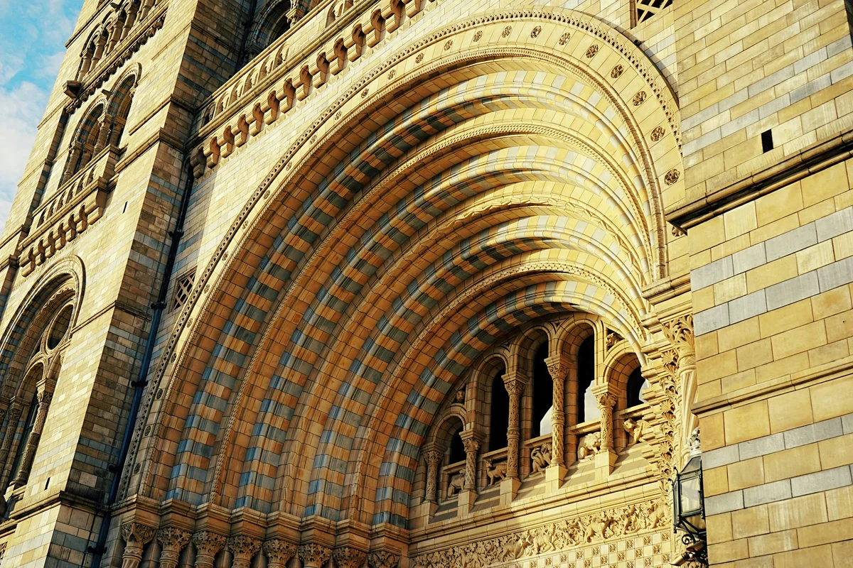 Natural History Museum London view 1