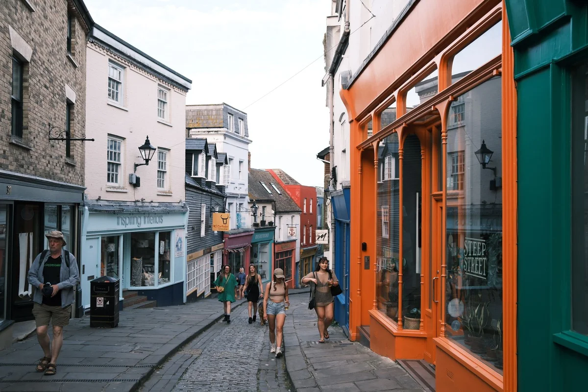 Portobello Road Market view 1