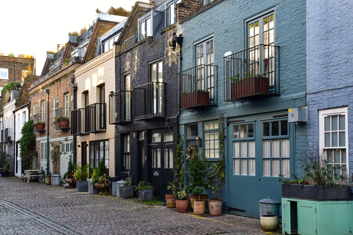 Portobello Road Market view 2