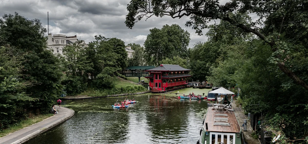 Regent's Canal Towpath view 2