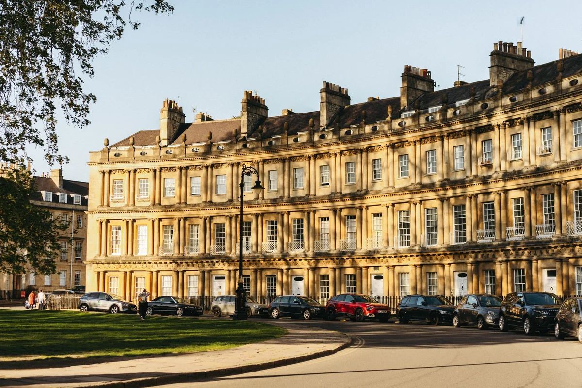 Royal Crescent view 1